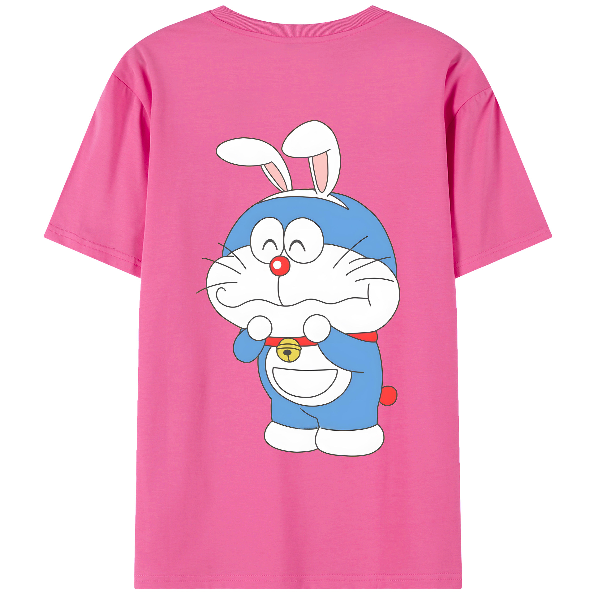 （画像用） ドラえもん Doraemon レディース半袖Tシャツ(バックプリント)